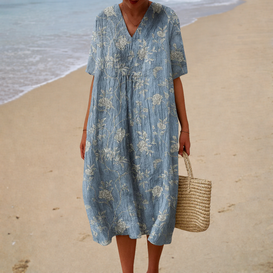 Amandine | Vestido midi bohemio