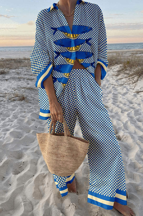Yareli™ – Conjunto largo de lino