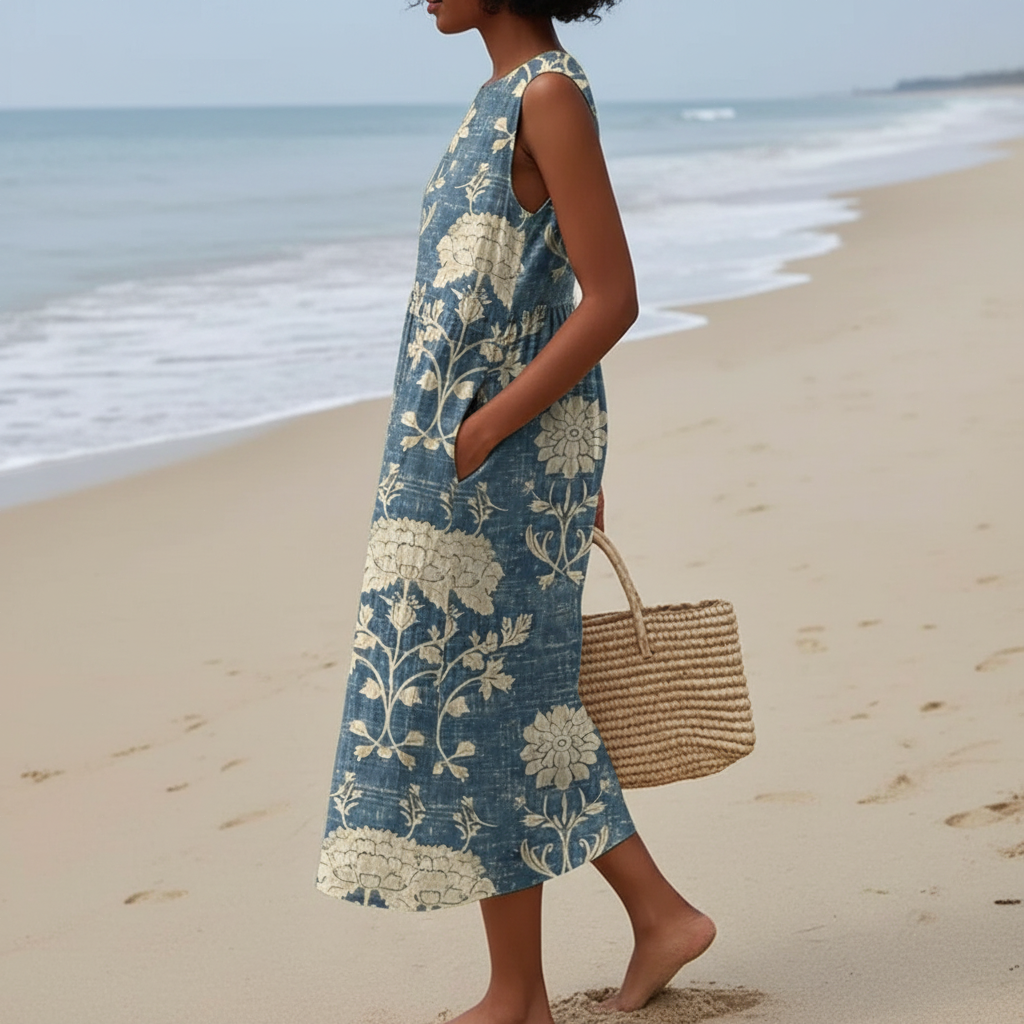 Hermoso | Vestido midi bohemio