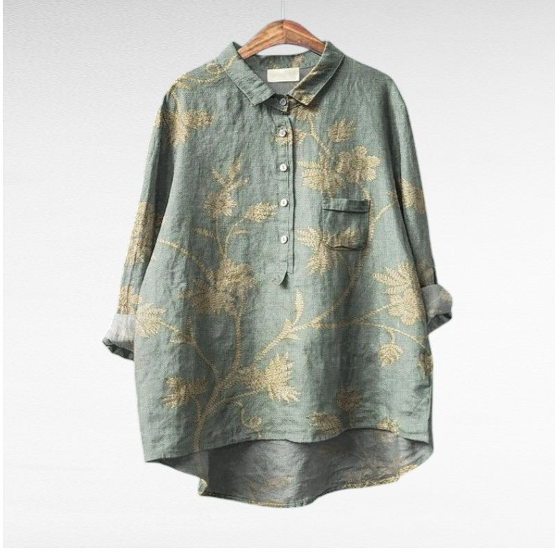 Mireva - Blusa Elegante Vintage