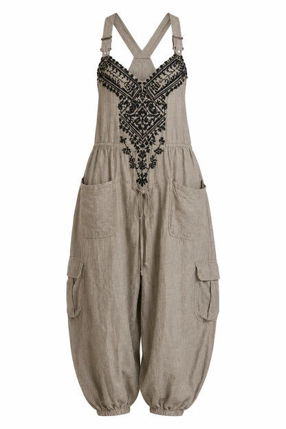 Emma | Peto boho con bolsillos de parche
