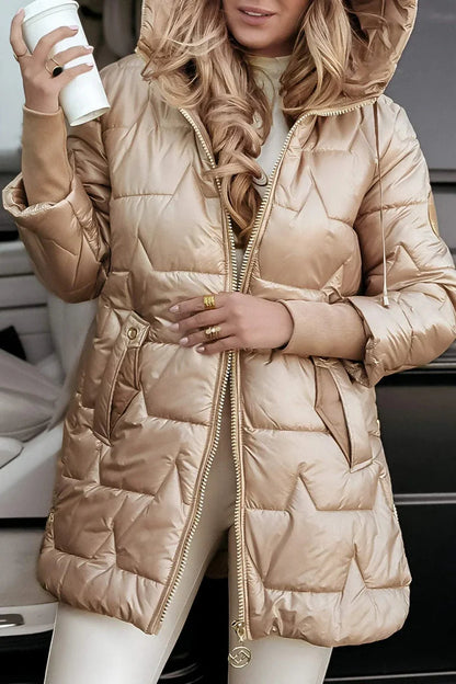 Oslo - Abrigo acolchado de invierno para mujer
