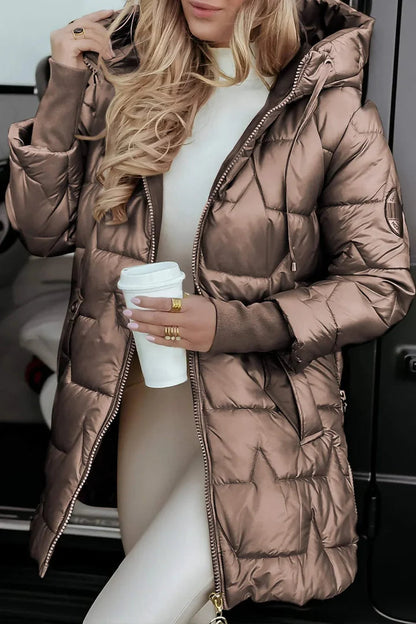 Oslo - Abrigo acolchado de invierno para mujer