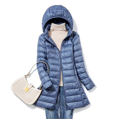 Carina - Chaqueta de invierno ligera y acolchada con capucha