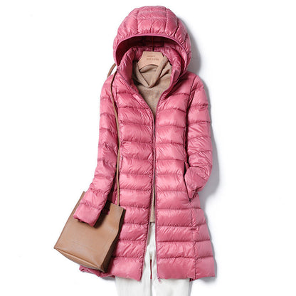 Carina - Chaqueta de invierno ligera y acolchada con capucha