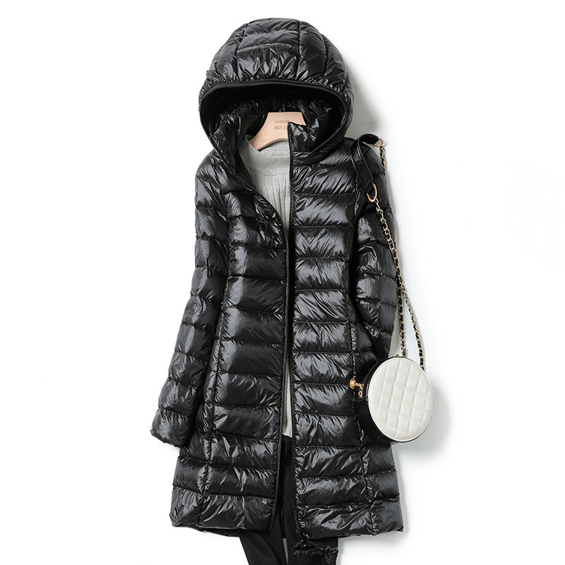 Carina - Chaqueta de invierno ligera y acolchada con capucha