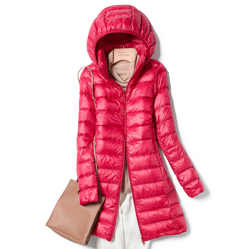 Carina - Chaqueta de invierno ligera y acolchada con capucha