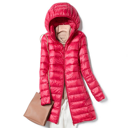Carina - Chaqueta de invierno ligera y acolchada con capucha