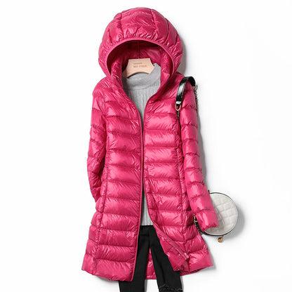 Carina - Chaqueta de invierno ligera y acolchada con capucha