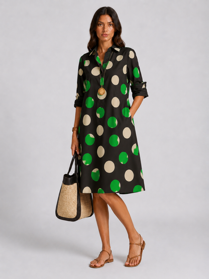 Brisa - Vestido midi elegante