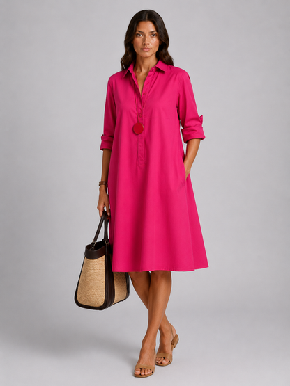 Brisa - Vestido midi elegante