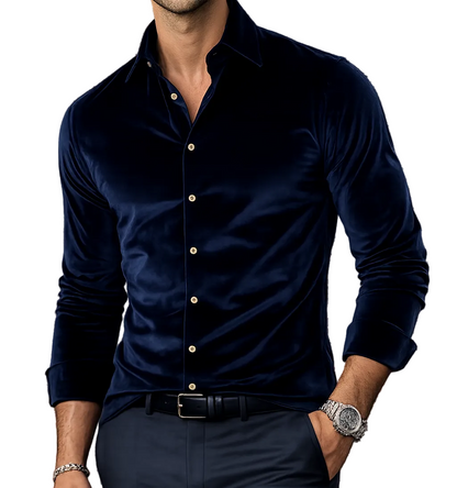 Camisa de terciopelo