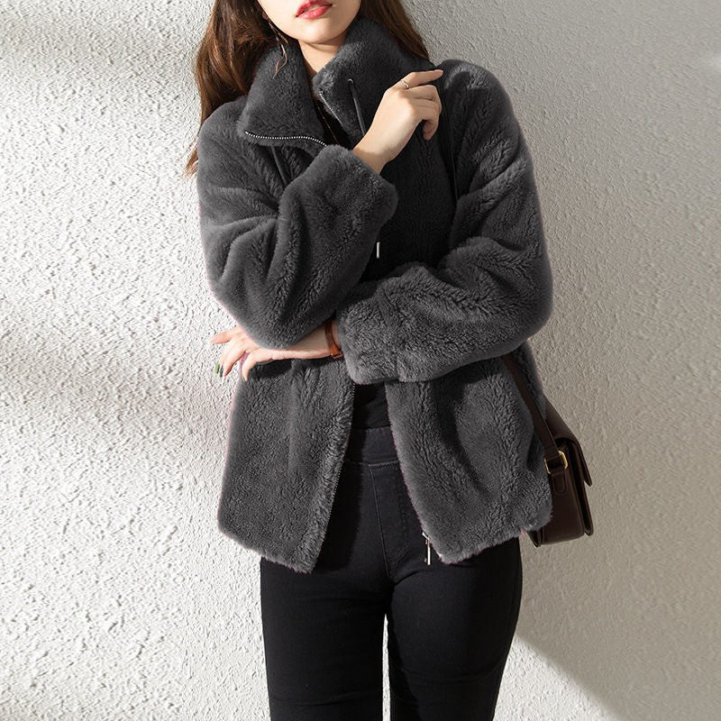 Beatrice - Chaqueta de invierno de piel para mujer