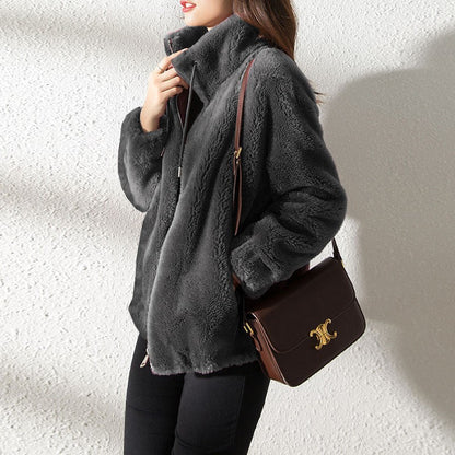 Beatrice - Chaqueta de invierno de piel para mujer