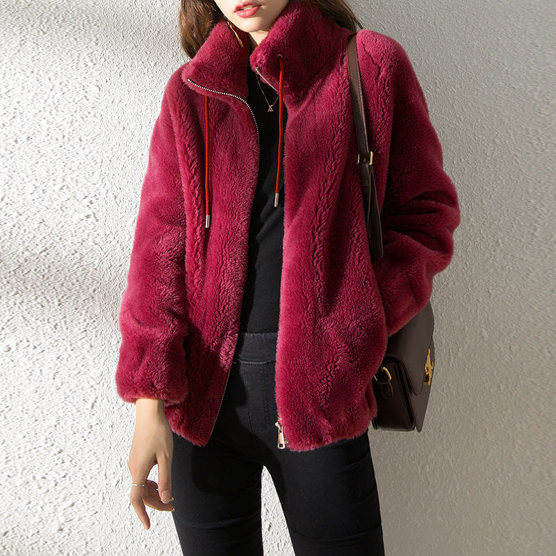 Beatrice - Chaqueta de invierno de piel para mujer