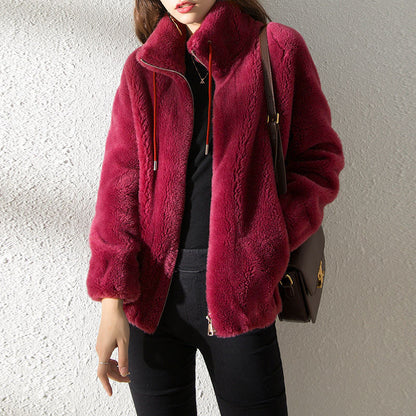 Beatrice - Chaqueta de invierno de piel para mujer