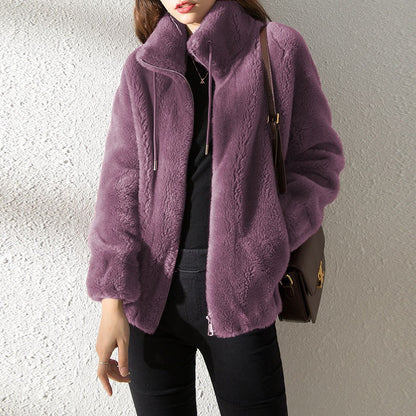 Beatrice - Chaqueta de invierno de piel para mujer