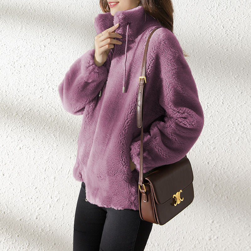 Beatrice - Chaqueta de invierno de piel para mujer