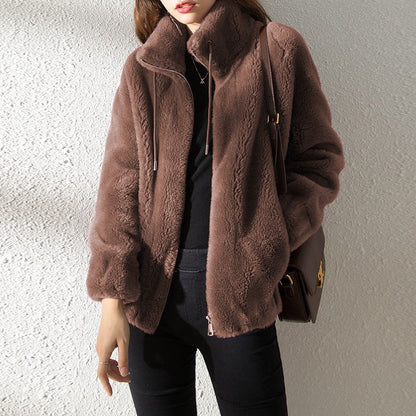 Beatrice - Chaqueta de invierno de piel para mujer