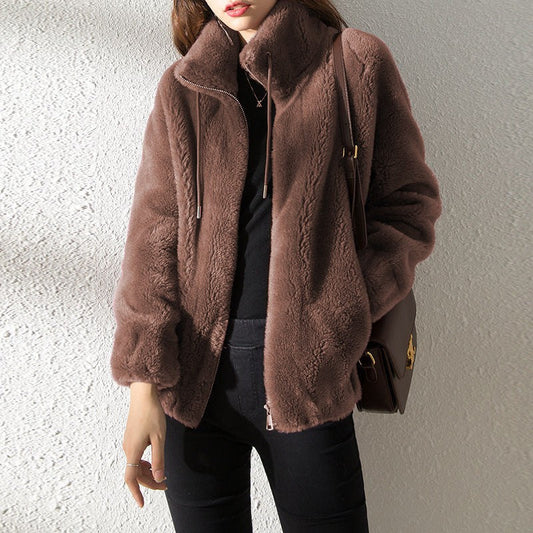 Beatrice - Chaqueta de invierno de piel para mujer
