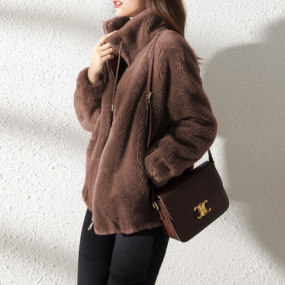 Beatrice - Chaqueta de invierno de piel para mujer