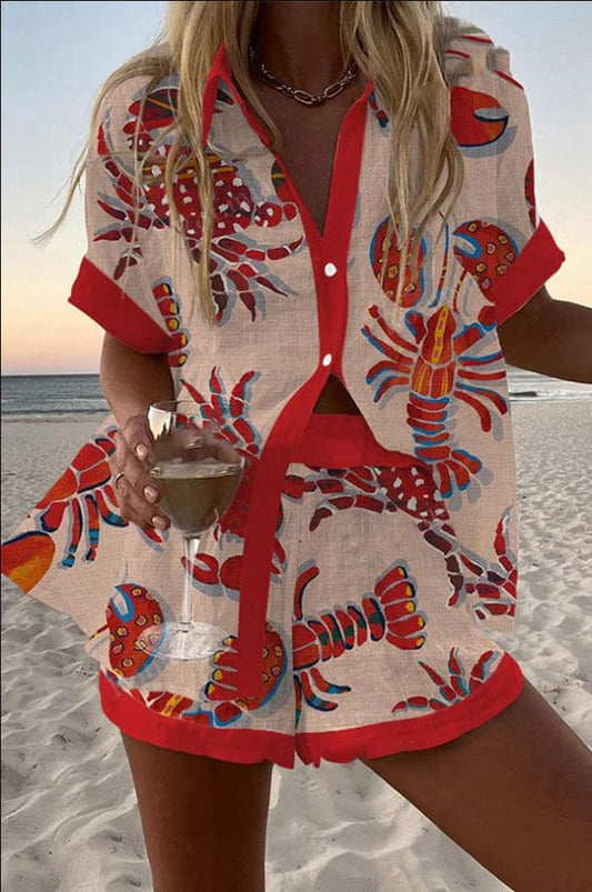 Soleil™ – Conjunto largo de lino