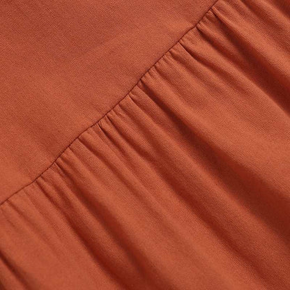 Giselle - Blusa boho de algodón suave con manga larga