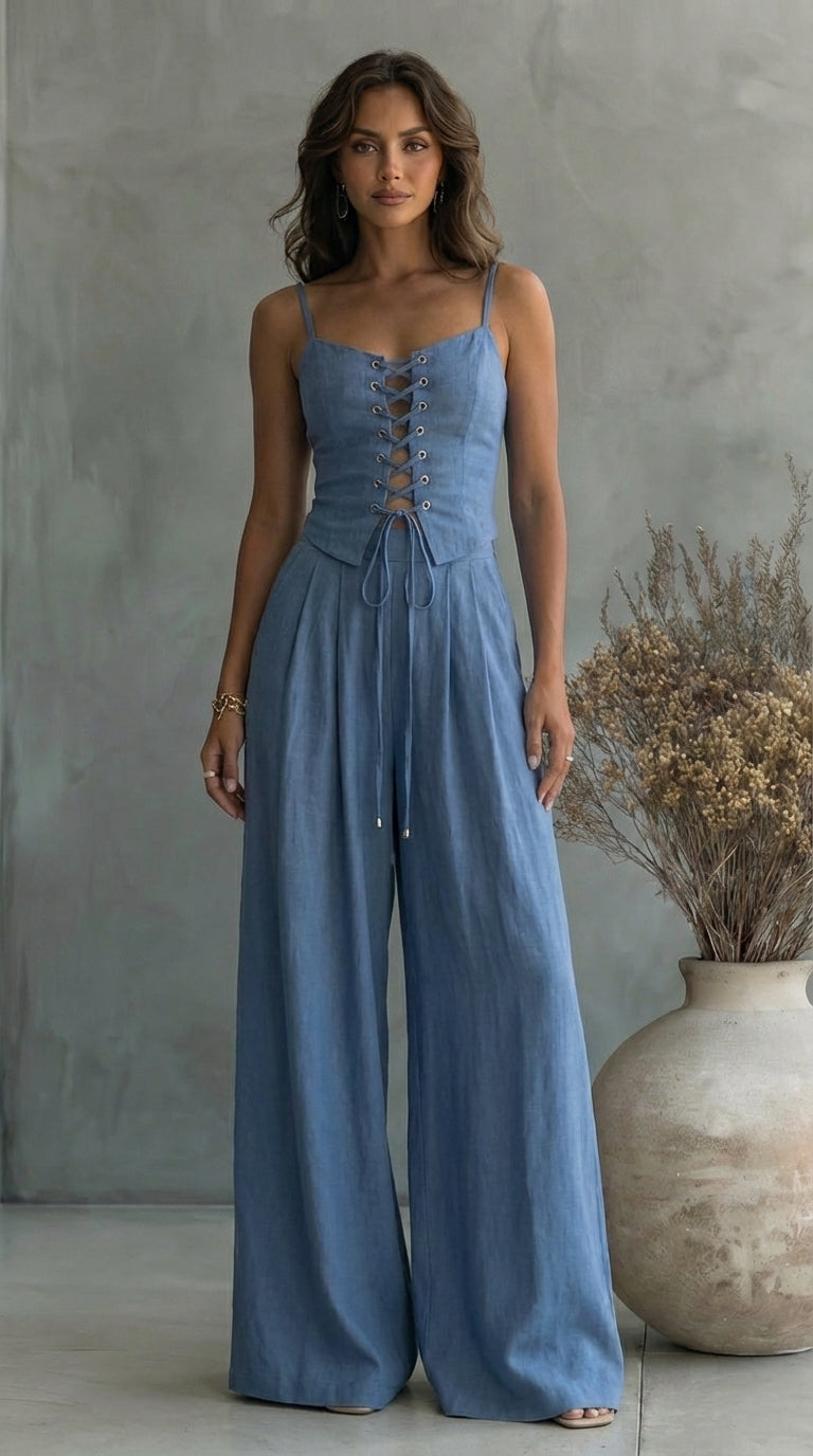 Lujza - Conjunto femenino elegante para el día a día