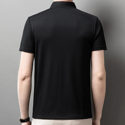 Leo – Polo business casual de manga corta