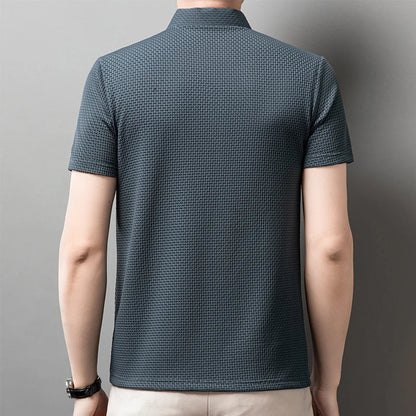 Leo – Polo business casual de manga corta