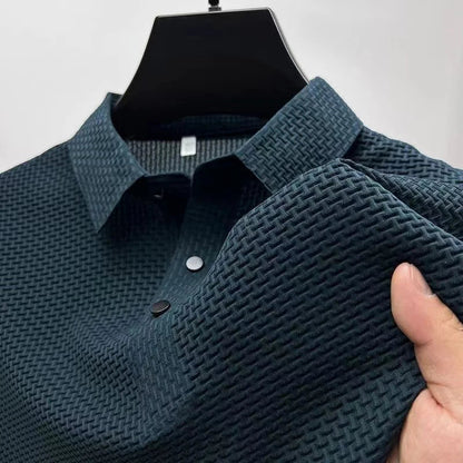 Leo – Polo business casual de manga corta