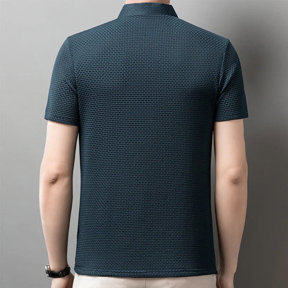 Leo – Polo business casual de manga corta