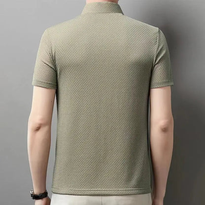 Leo – Polo business casual de manga corta