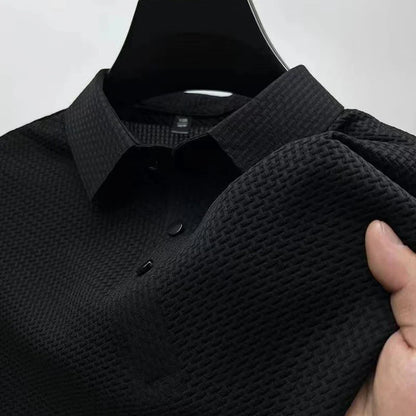 Leo – Polo business casual de manga corta