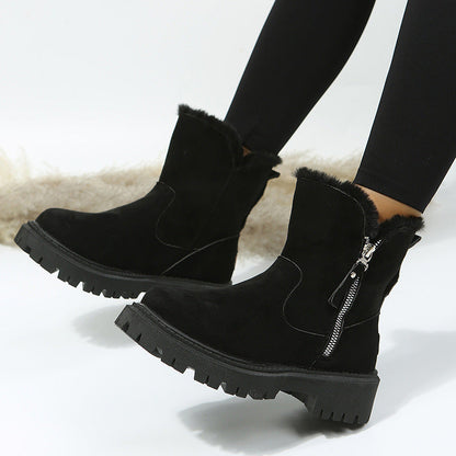 Vitoria - Botines de invierno para mujer con pelo