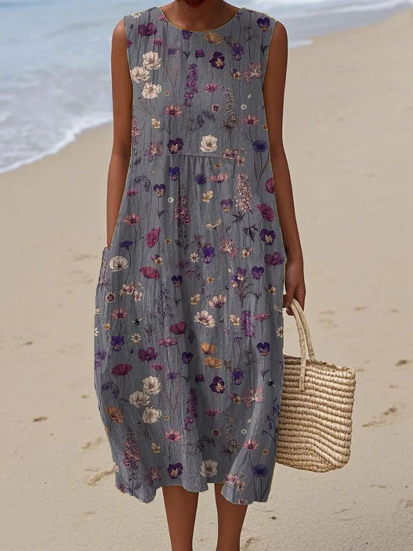 Gwen | Vestido midi floral
