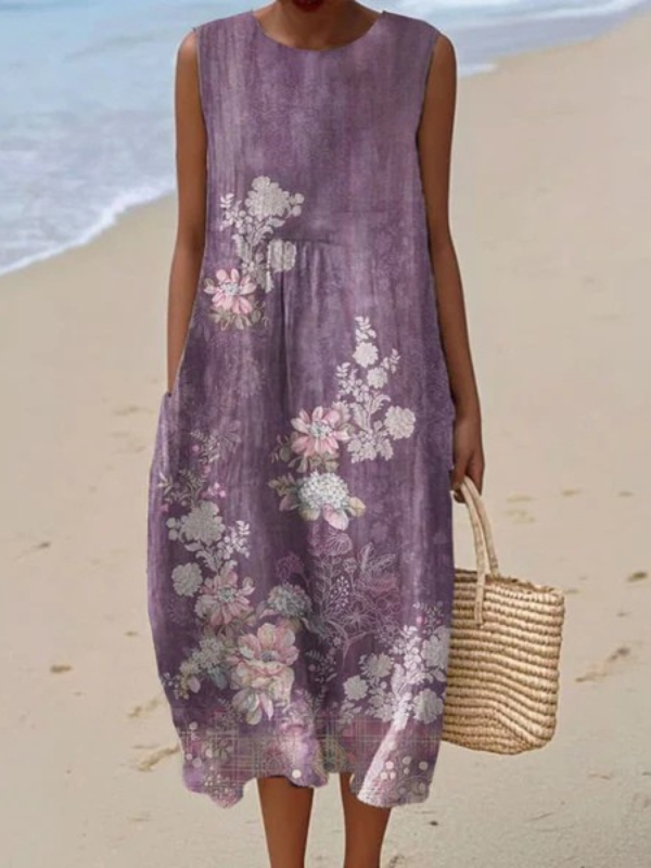 Rubí | Vestido midi floral