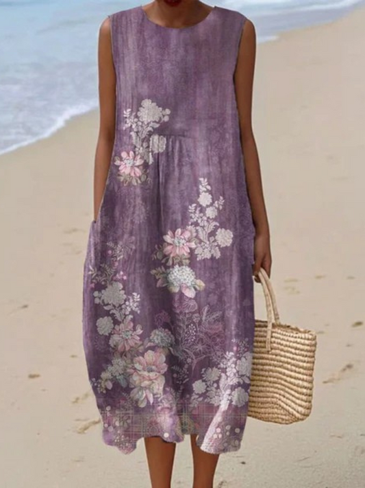 Rubí | Vestido midi floral