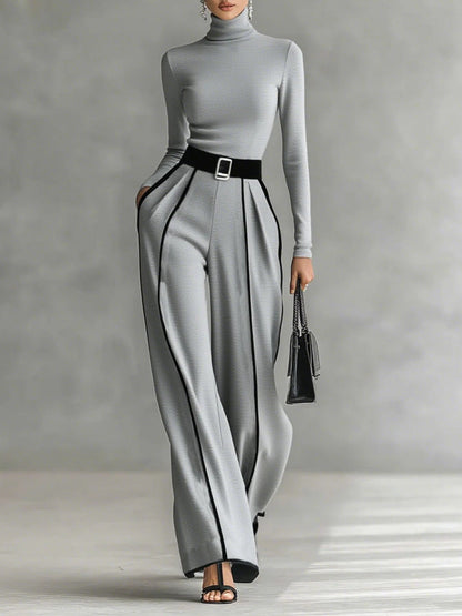 Vera™ | Conjunto elegante con detalles en contraste