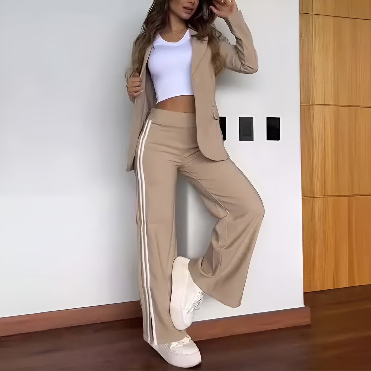 Alba - Conjunto elegante para mujer: blazer y pantalones