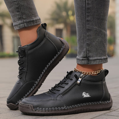 Mila  – Zapatillas ortopédicas cómodas + cremallera