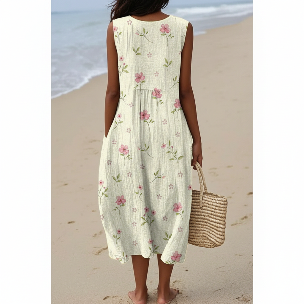 Vestido midi Dawn Blossom