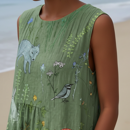 Esperanza | Vestido midi Woodland