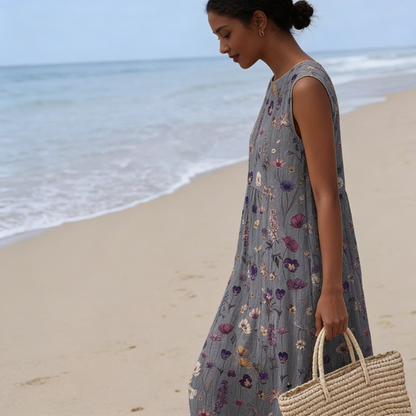 Gwen | Vestido midi floral