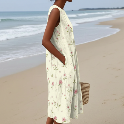 Vestido midi Dawn Blossom