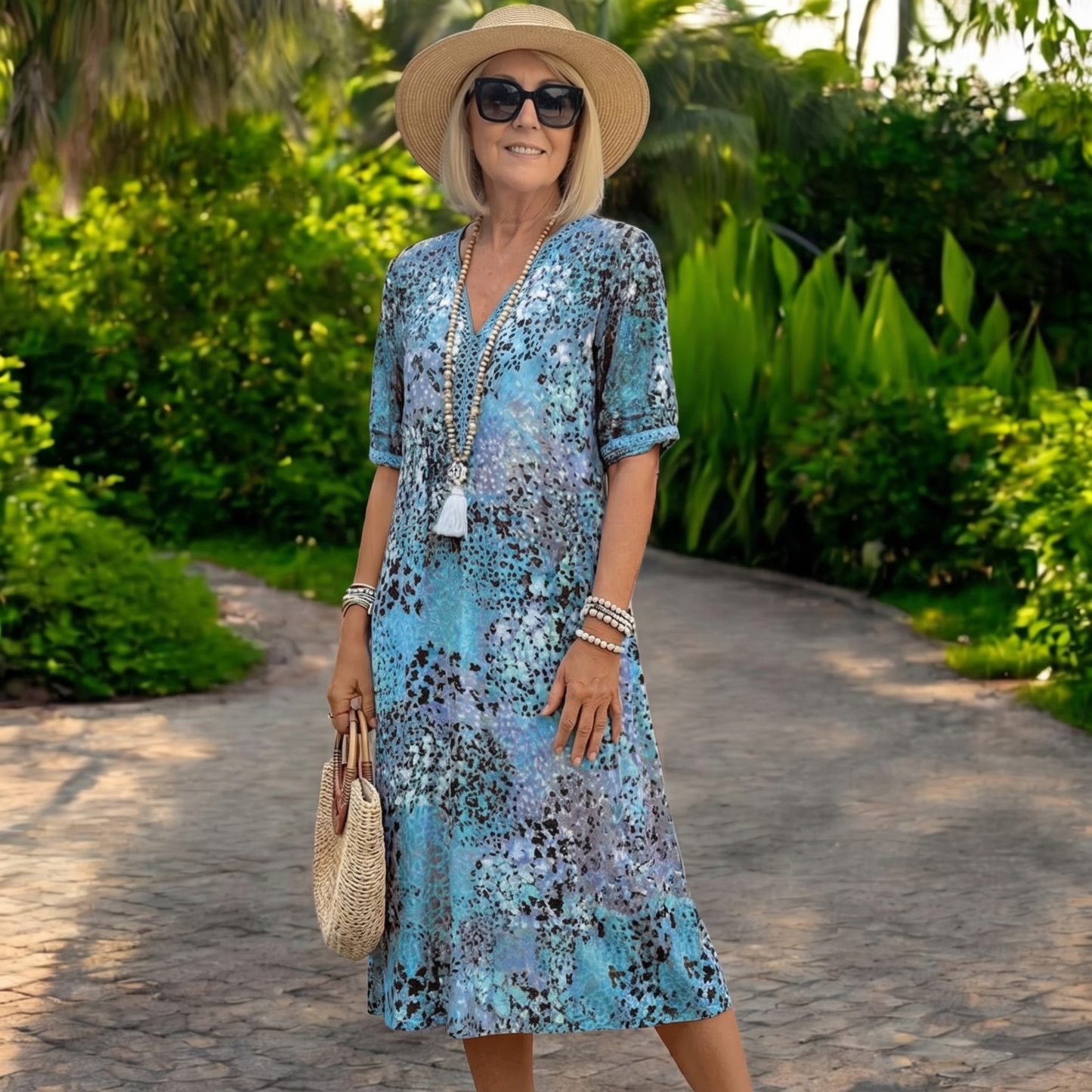 Iris – Vestido fluido ligero de caída natural
