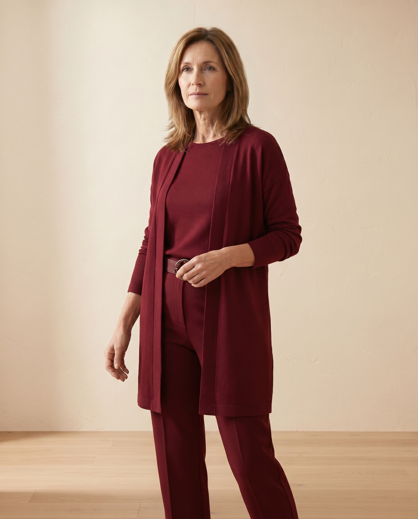 Conjunto 3 piezas- Top, Pantalón y Cárdigan