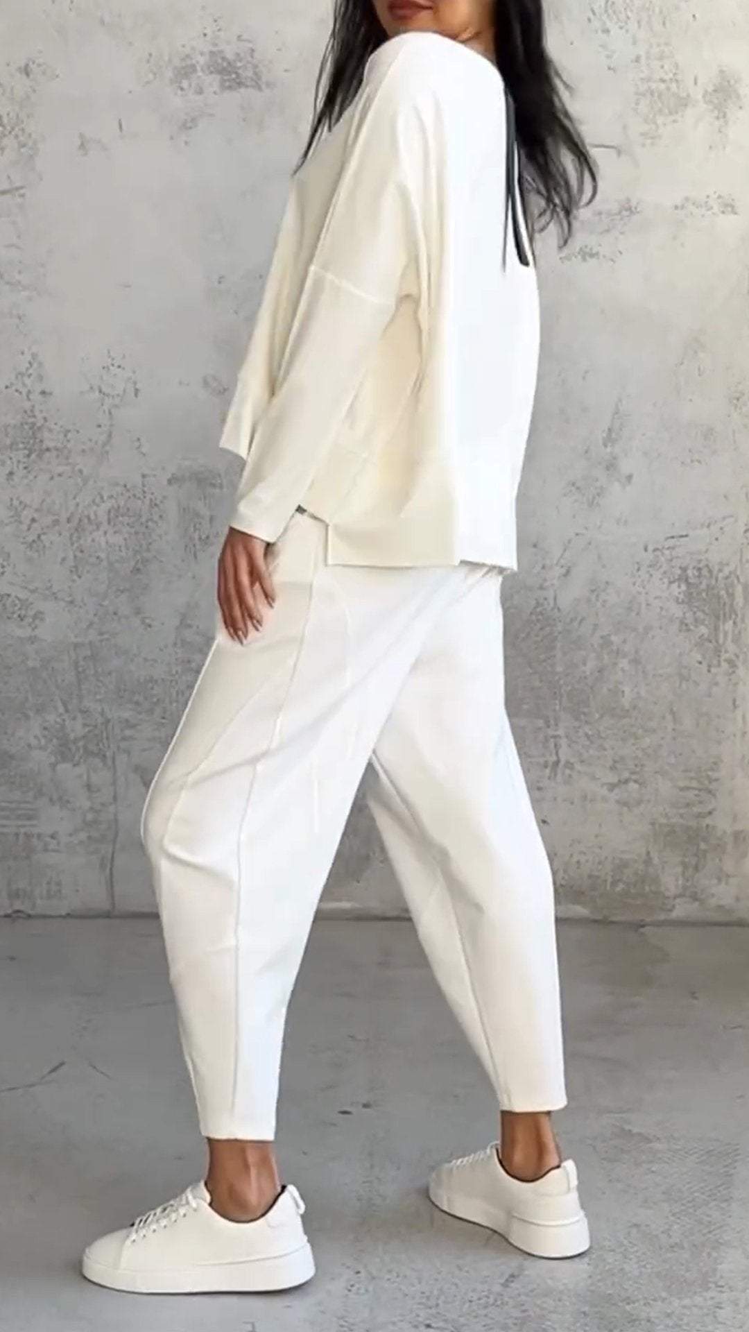 Aurora - Conjunto elegante y casual para mujer con blusa y pantalones cómodos