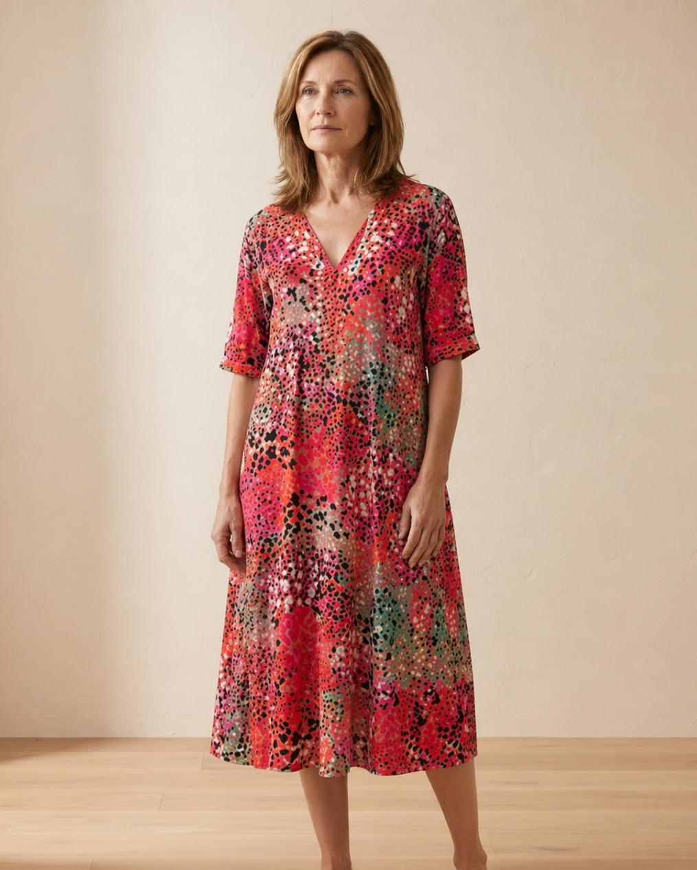 Iris – Vestido fluido ligero de caída natural