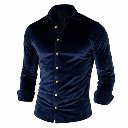 Camisa de terciopelo